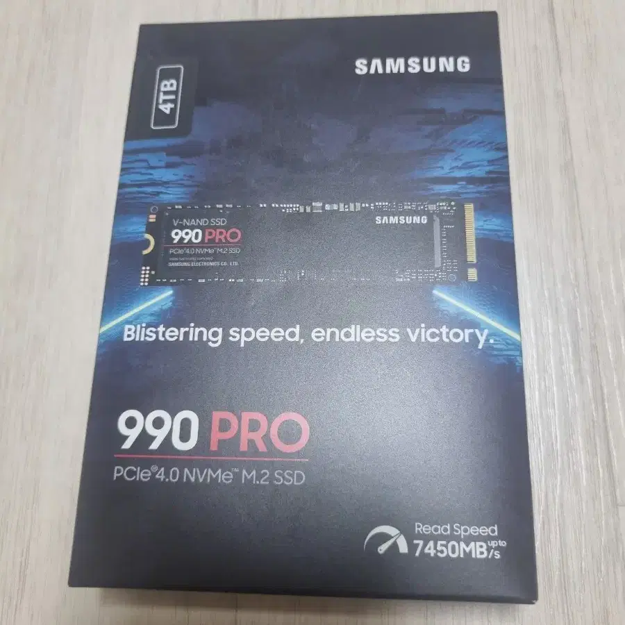 삼성전자 삼성 990 PRO PCIe 4.0 NVMe SSD 4TB (정