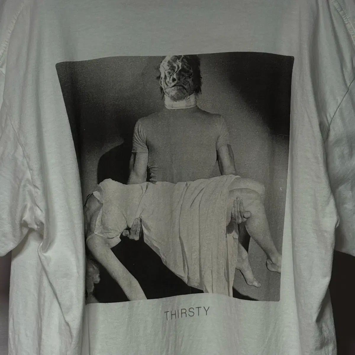 Black Skirt THIRSTY T-Shirt (XL) Full Price Wts