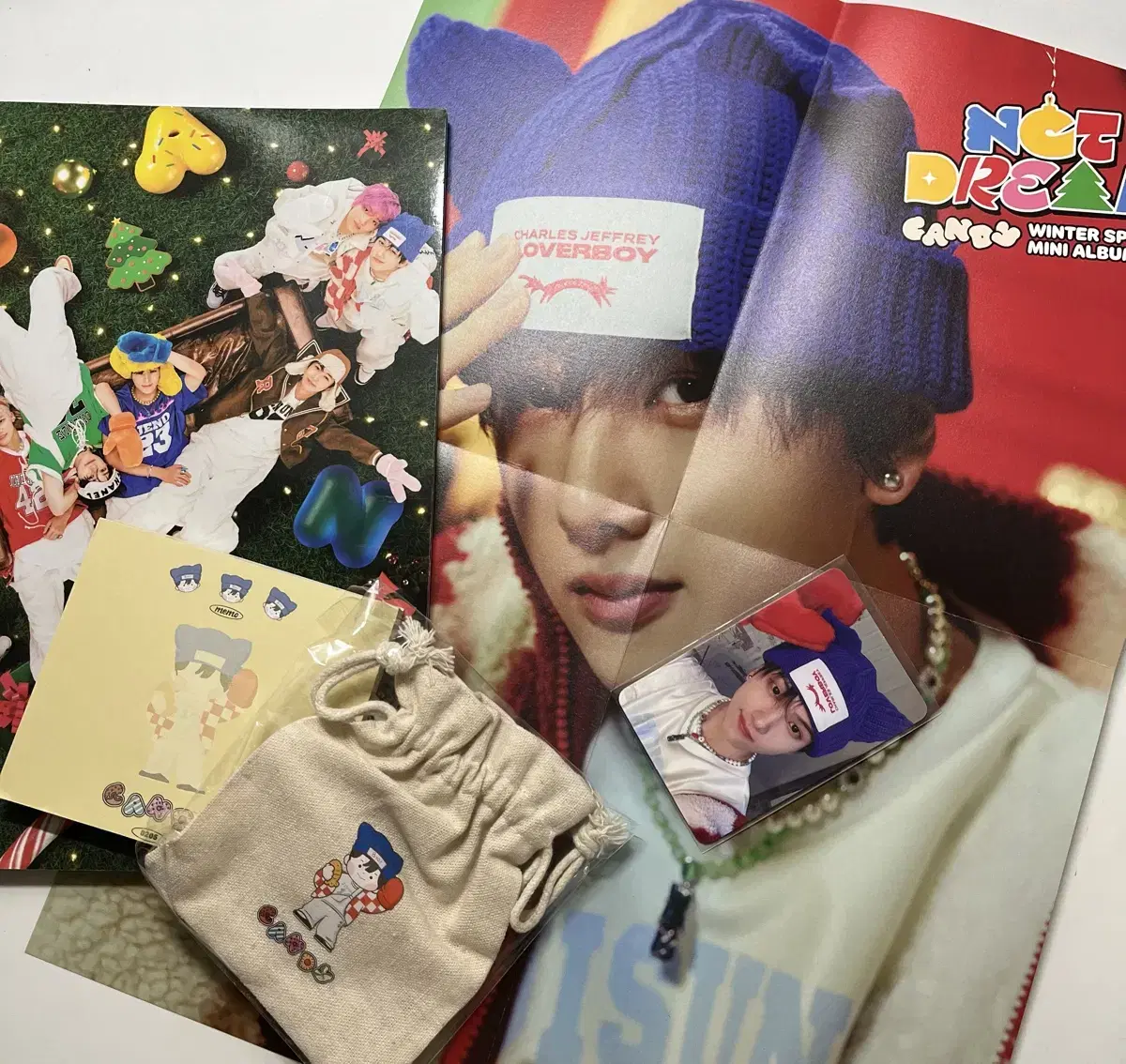 Candy unsealed album jisung Full Set