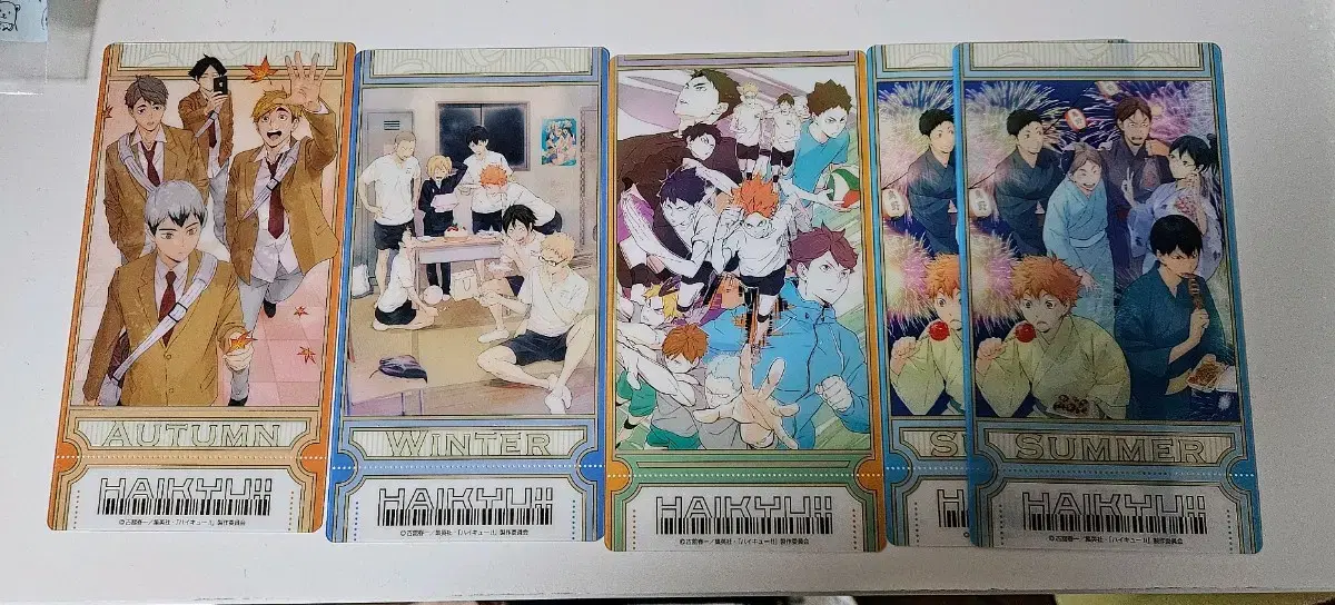 Enskai haikyuu Visual Clear Ticket kard sell Exchange