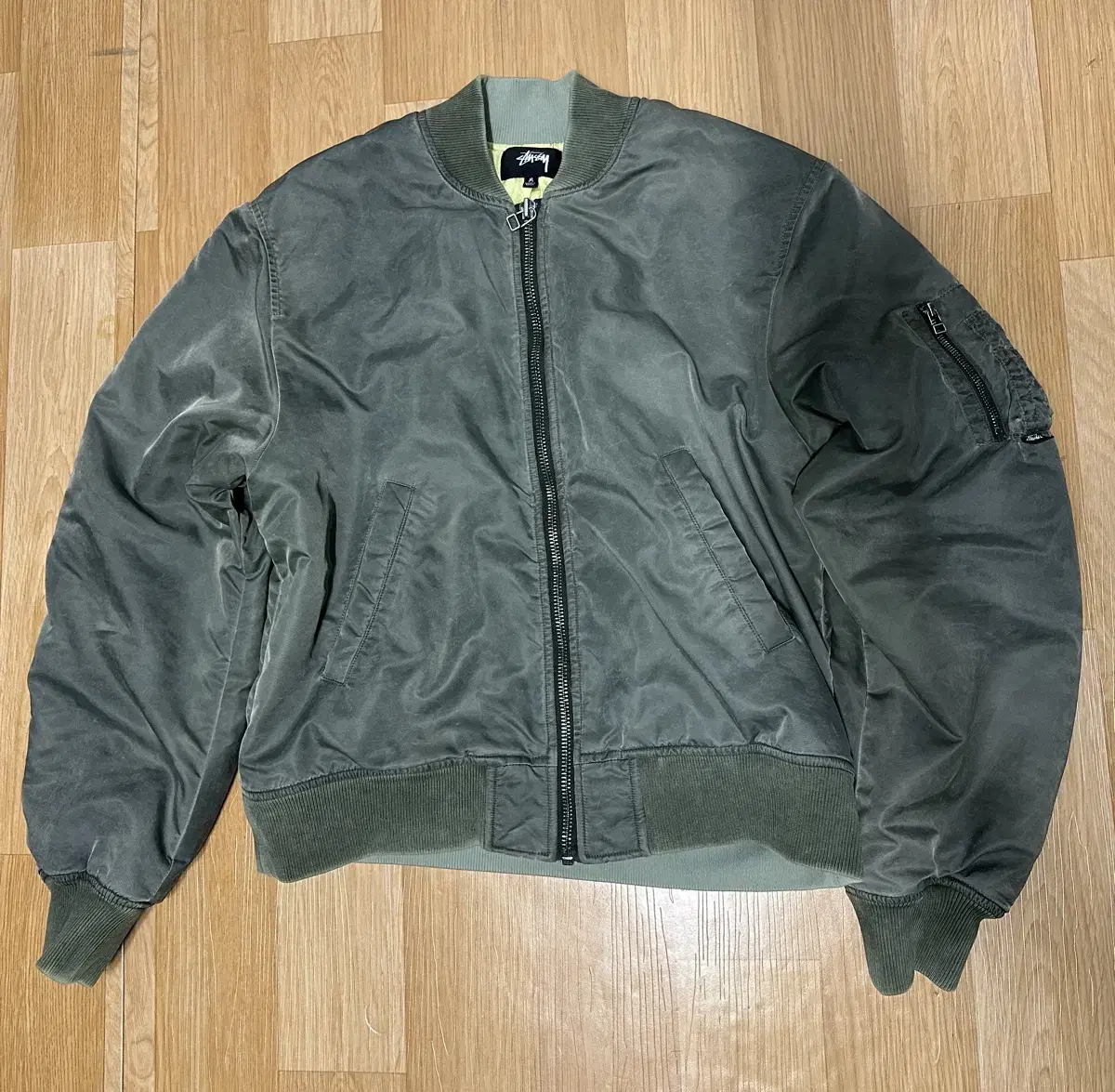 Stussy Stussy Dade Nylon Bomber Olive M