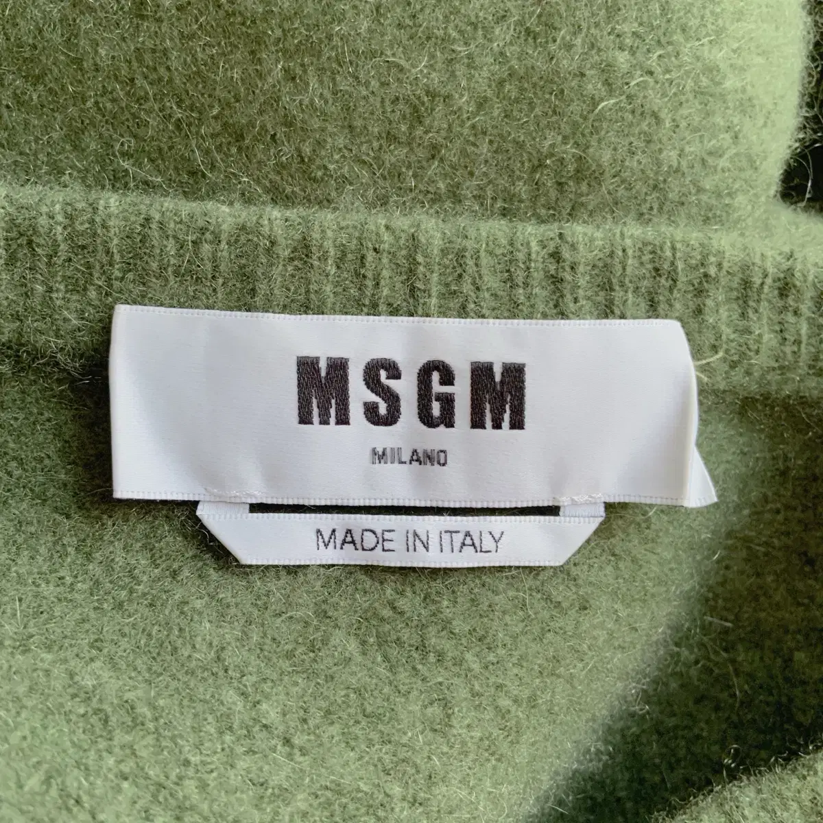 5566 Msgm 캐시미어 30% 니트 made in Italy