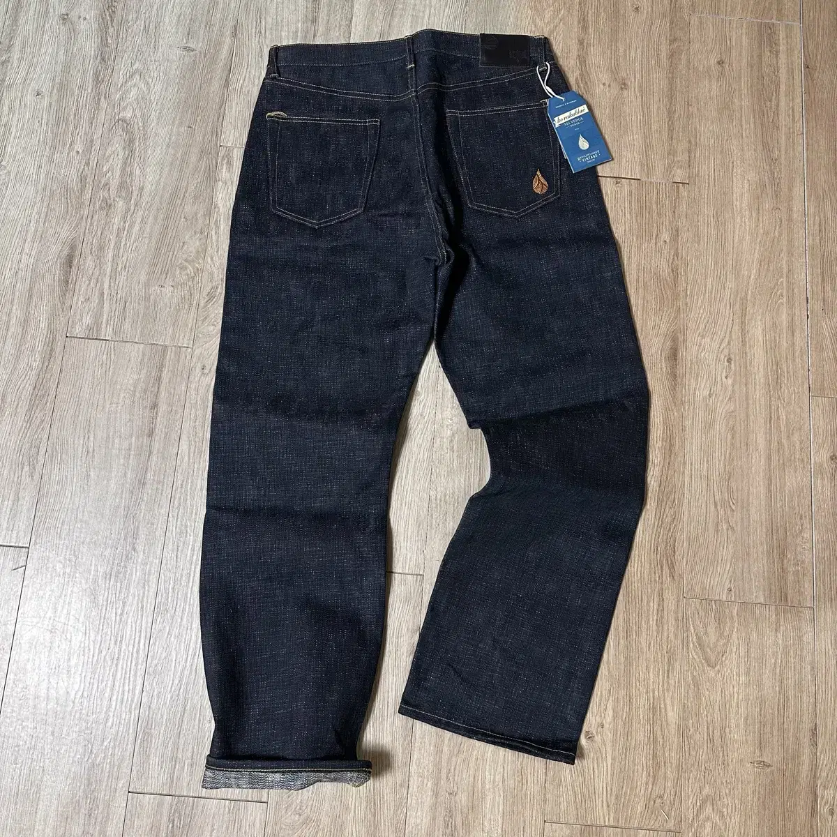 34) Koraku bloo 21 oz Heavy Selvedge