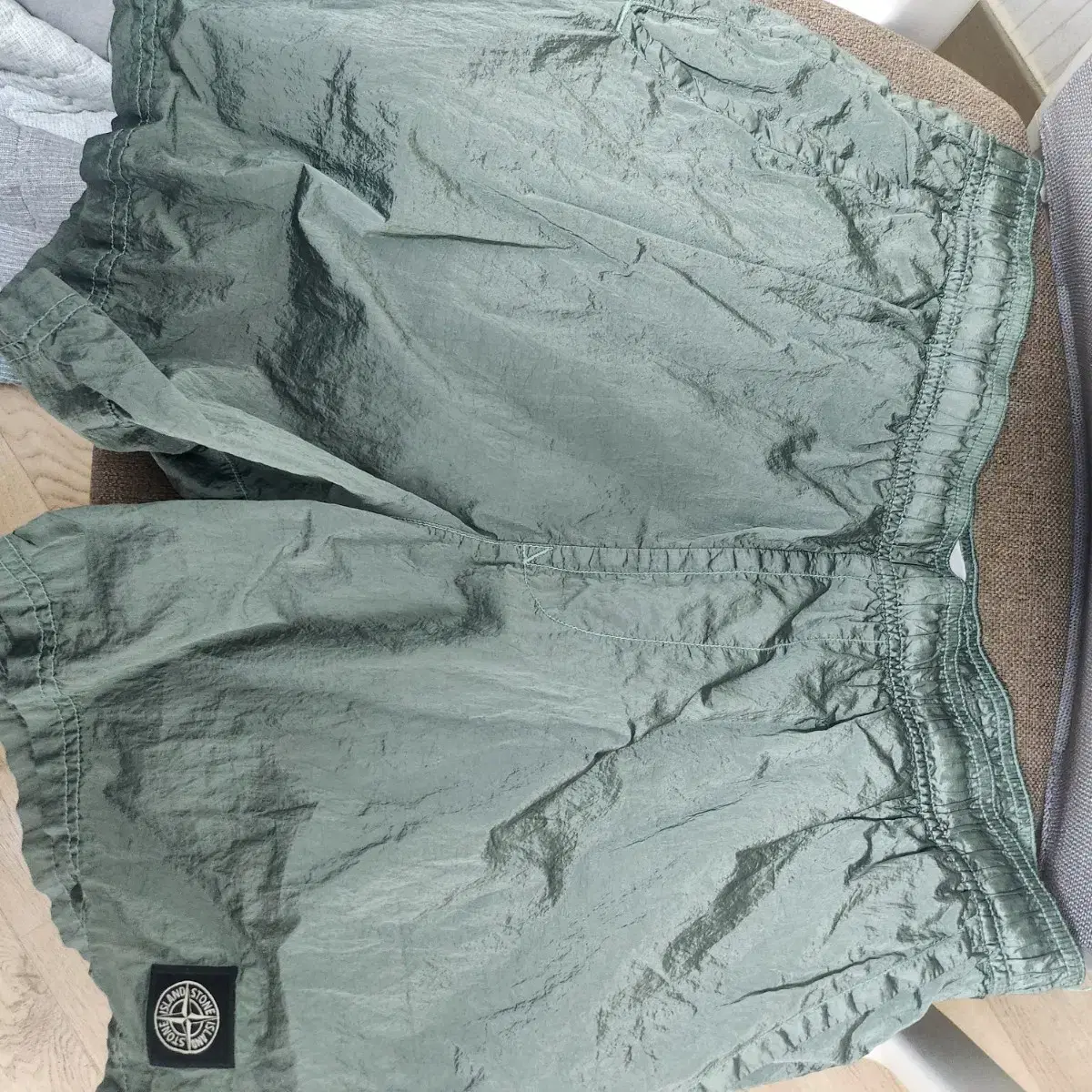 Stone Island Nylon and Metal Swim Vahn Olive Khaki