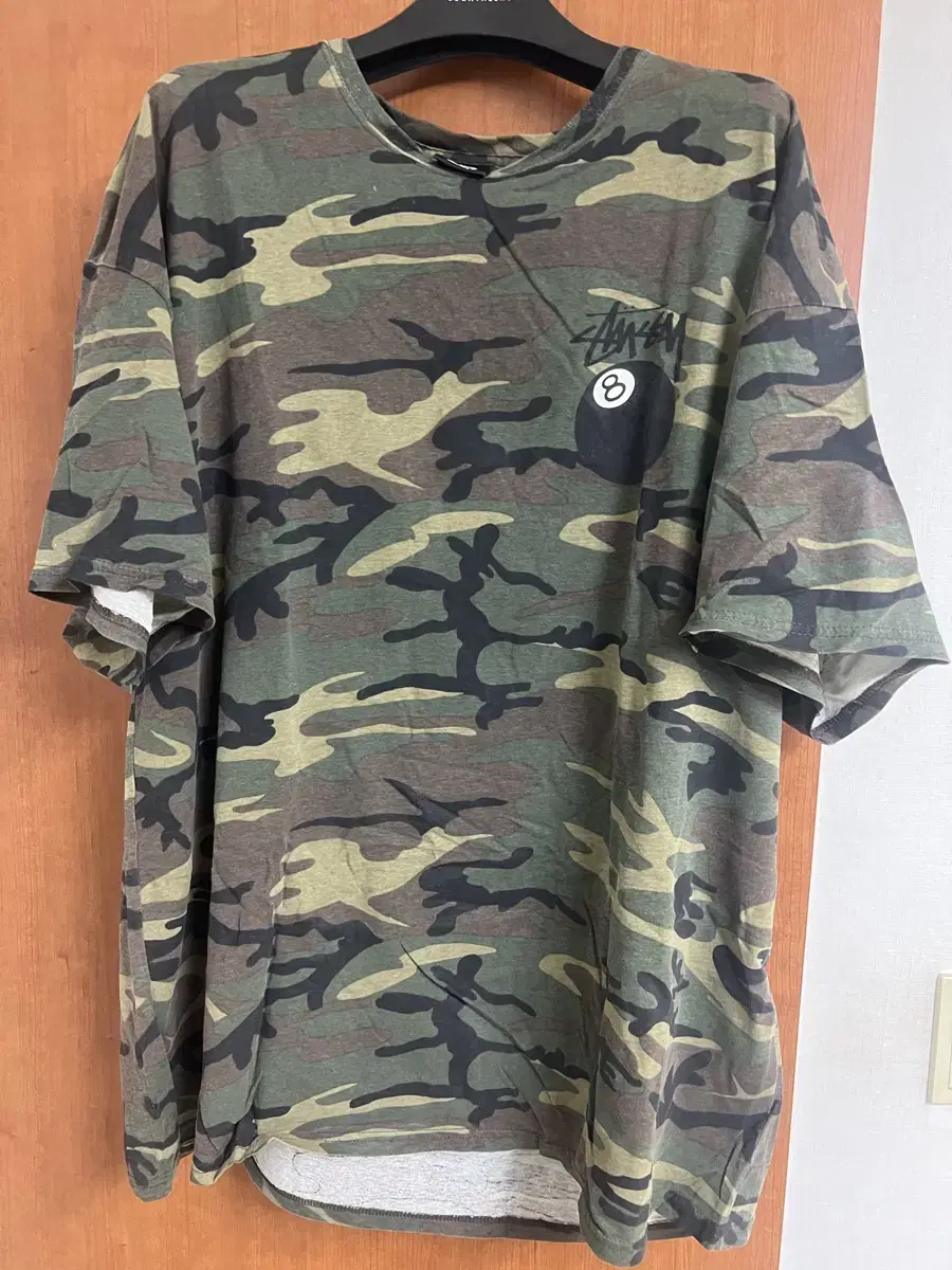 Stussy Camo 8-Ball Short Sleeve XL