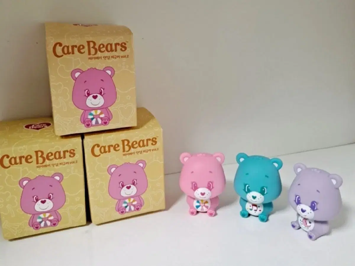 (NEW) Care Bear Baffy Figures 3 Random Figures