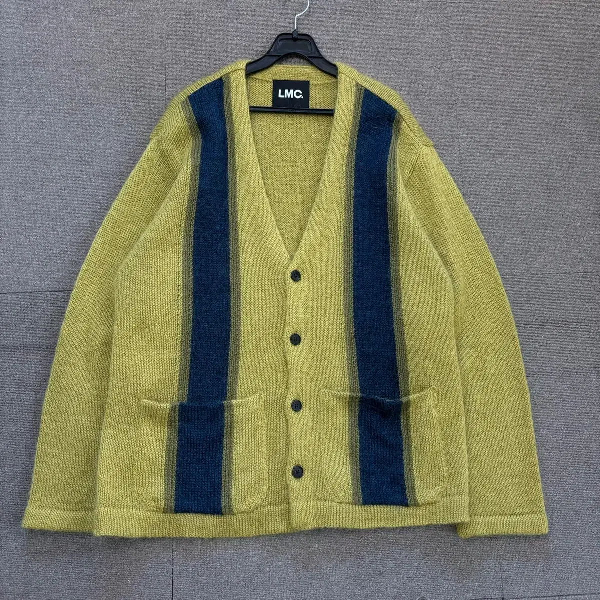 MANWON SHOP L MC Overfit Pattern Knit Cardigan 2XL