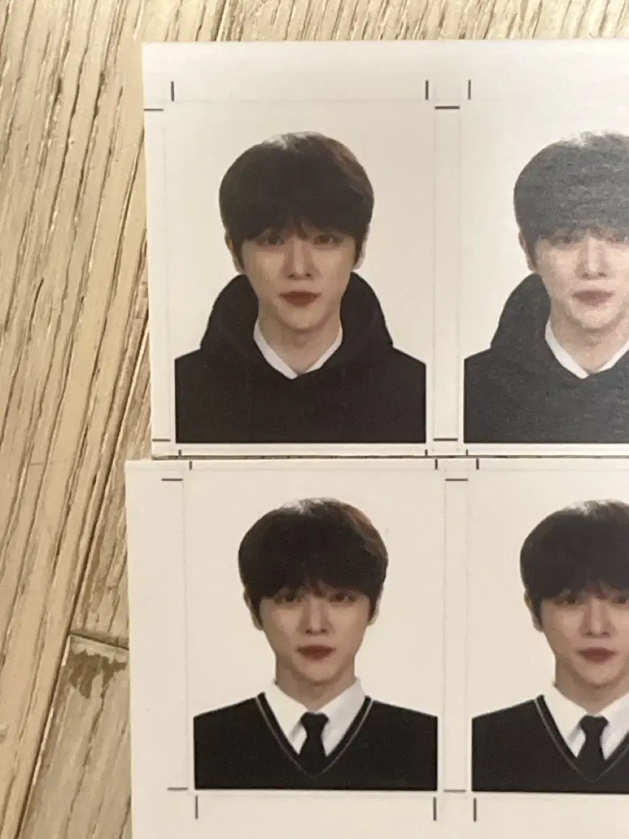 Sungchan passport photo wts.