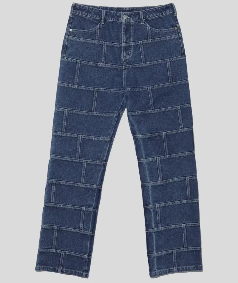 [L] No Manual Brick Pants - Blue