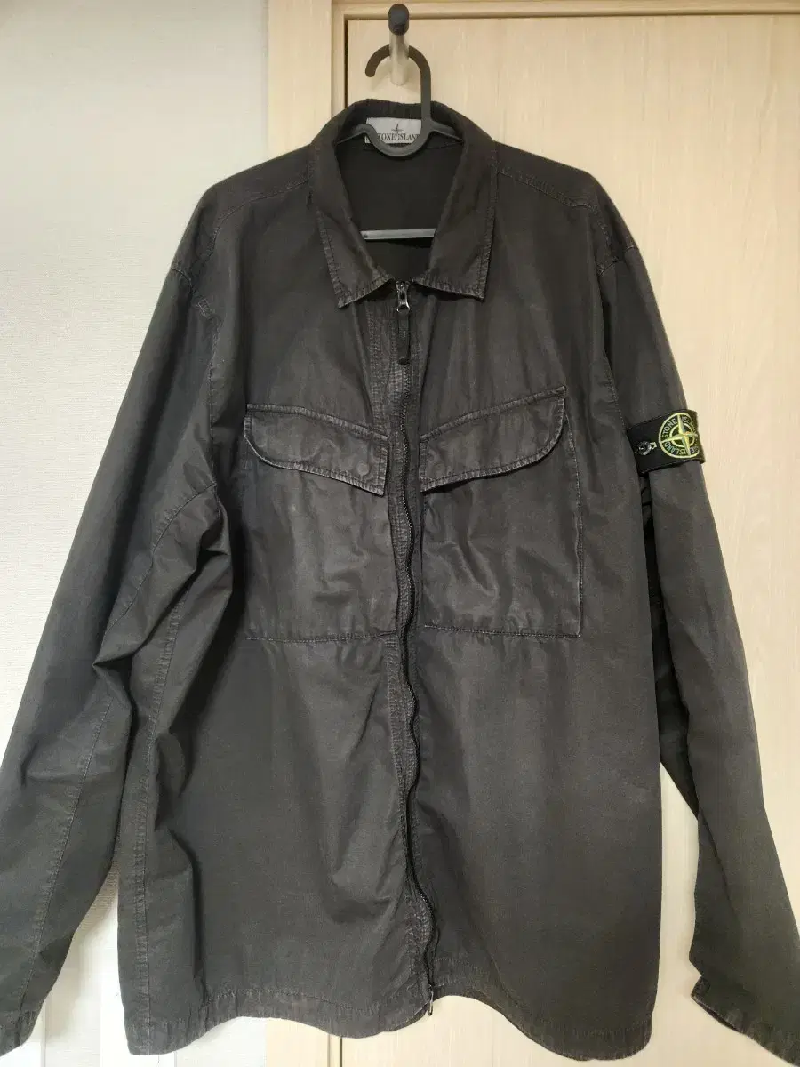 Stone IslandOld Effect OvershirtBlack3xl