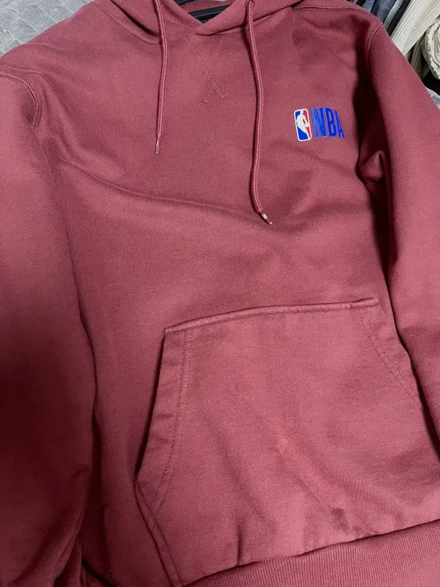 NBA Burgundy Hoodie