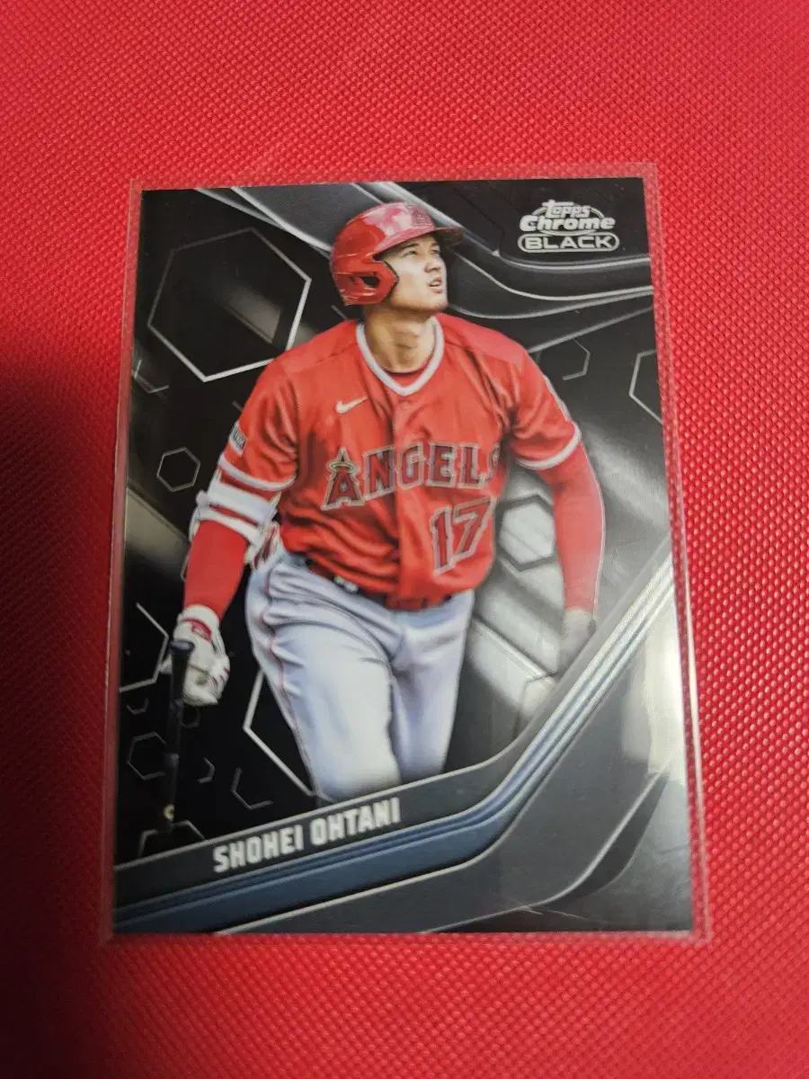 오타니 2023 Topps Chrome Black base 카드