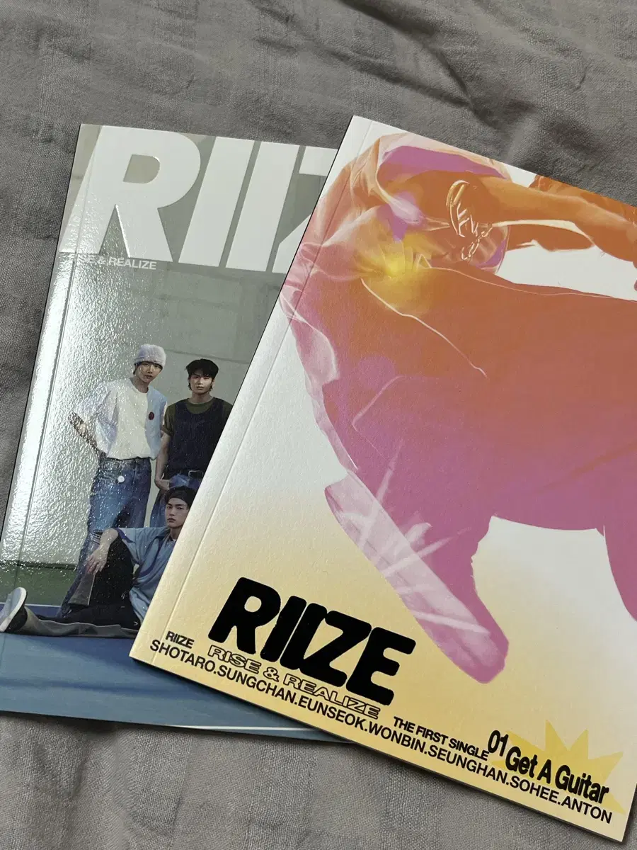 Rize unsealed album Get A Guitar Rising dey epilogue riize magazine esquire