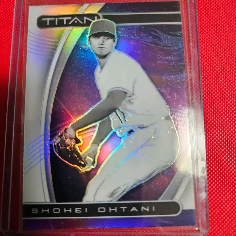 오타니 2021 Panini Titan Holo 카드