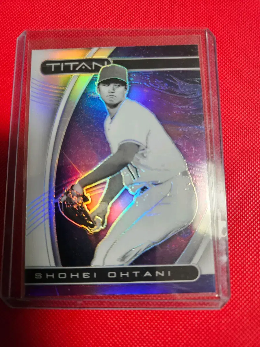 오타니 2021 Panini Titan Holo 카드