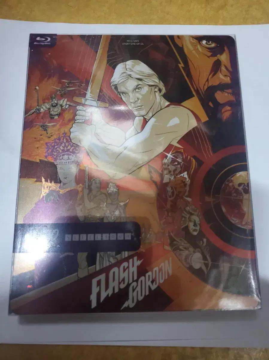 Blu-ray Steelbook Flash Gordon.