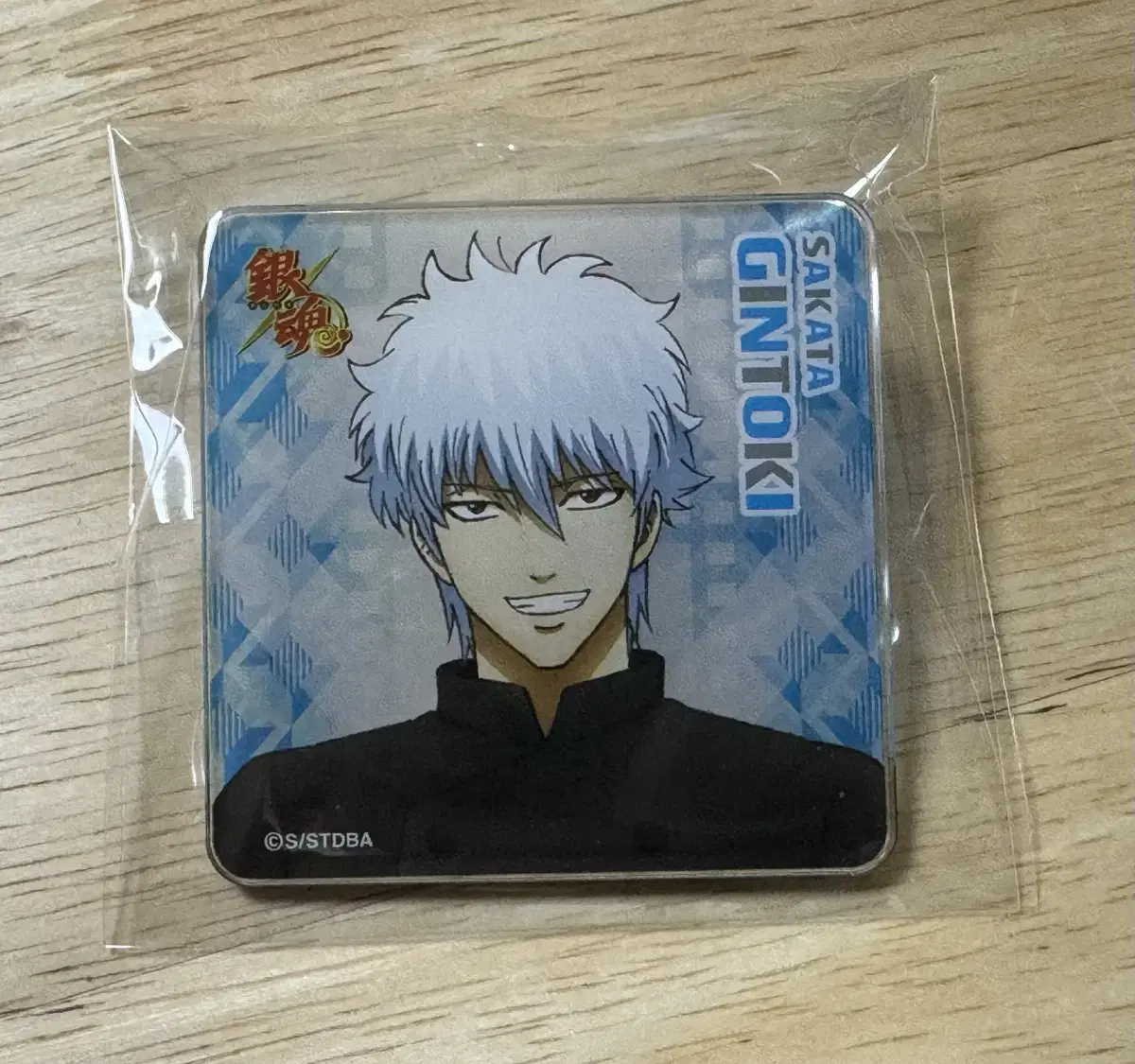 Gintama Sakata Gintoki acrylic Clip Badge Tongs