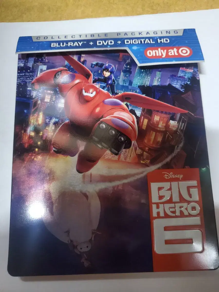 Blu-ray Steelbook Big Hero.