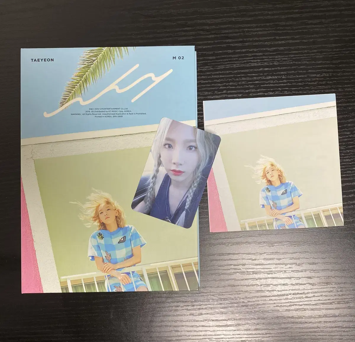 *unused) taeyeon why album photocardO