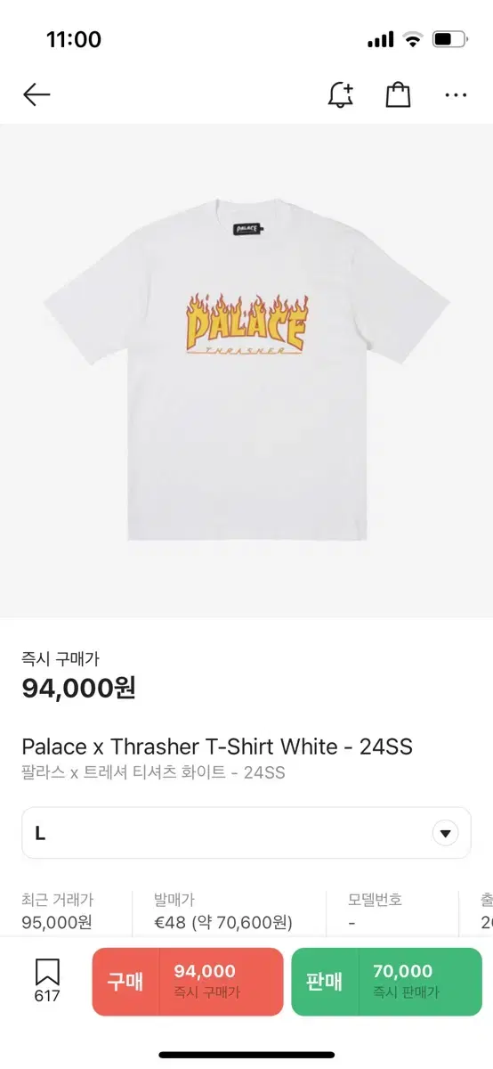 Pallas X Thrasher T-Shirt