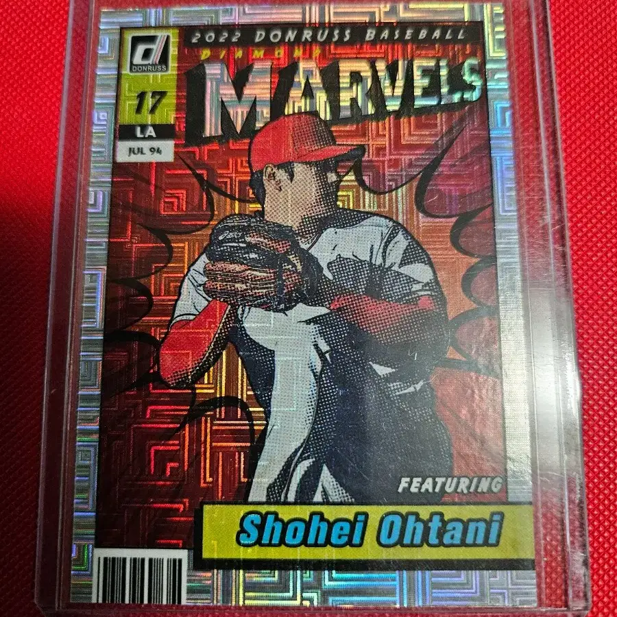 오타니 2022 Panini Donruss Marvels Vector