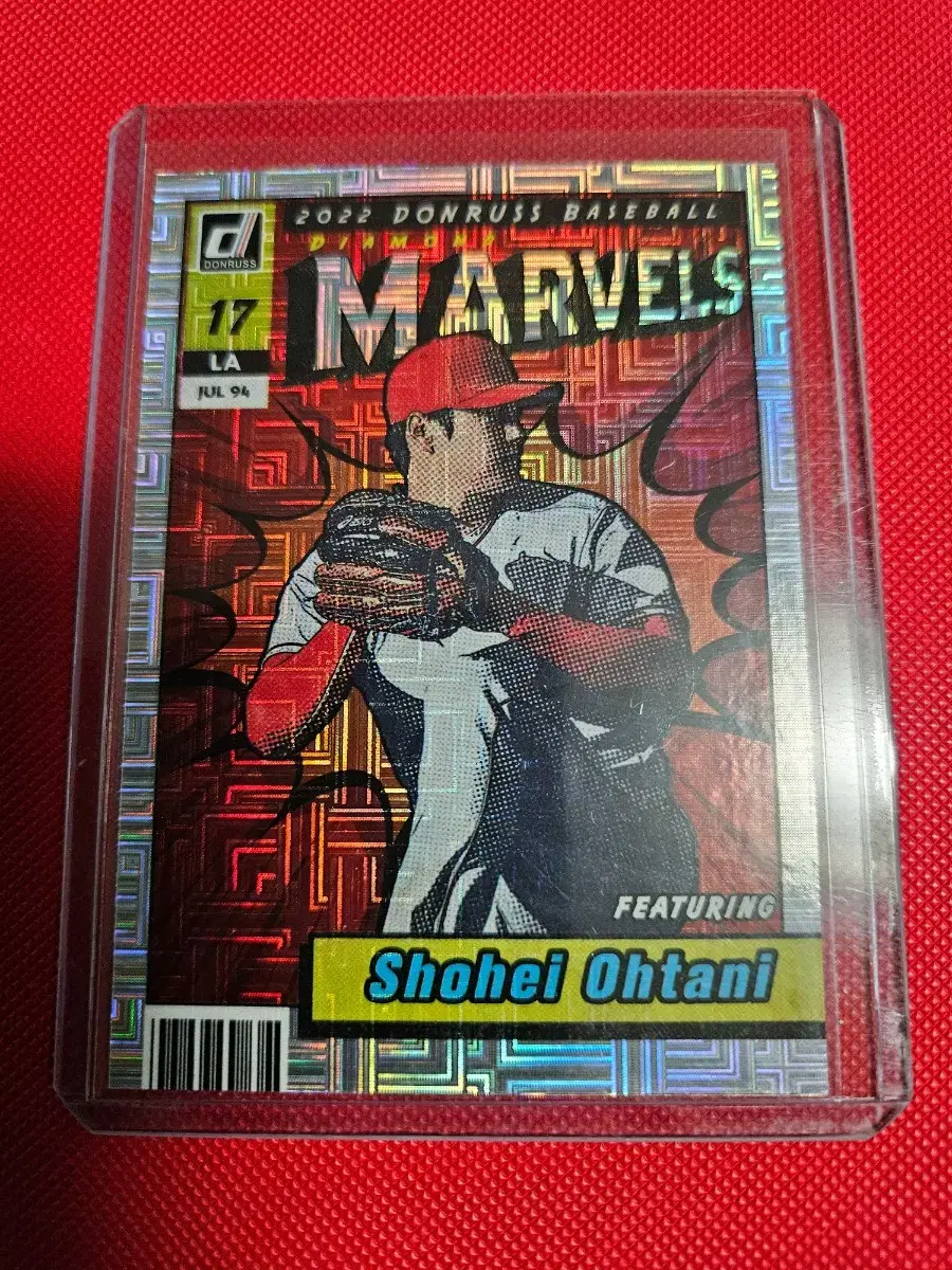 오타니 2022 Panini Donruss Marvels Vector