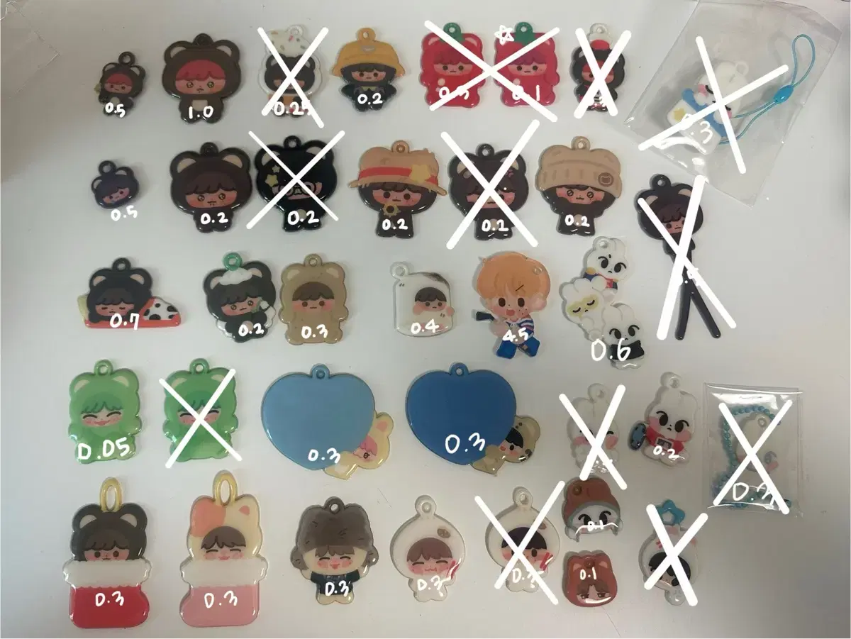 danim keyring sticker malangsticker keyring doll l-holder acrylic stand wts