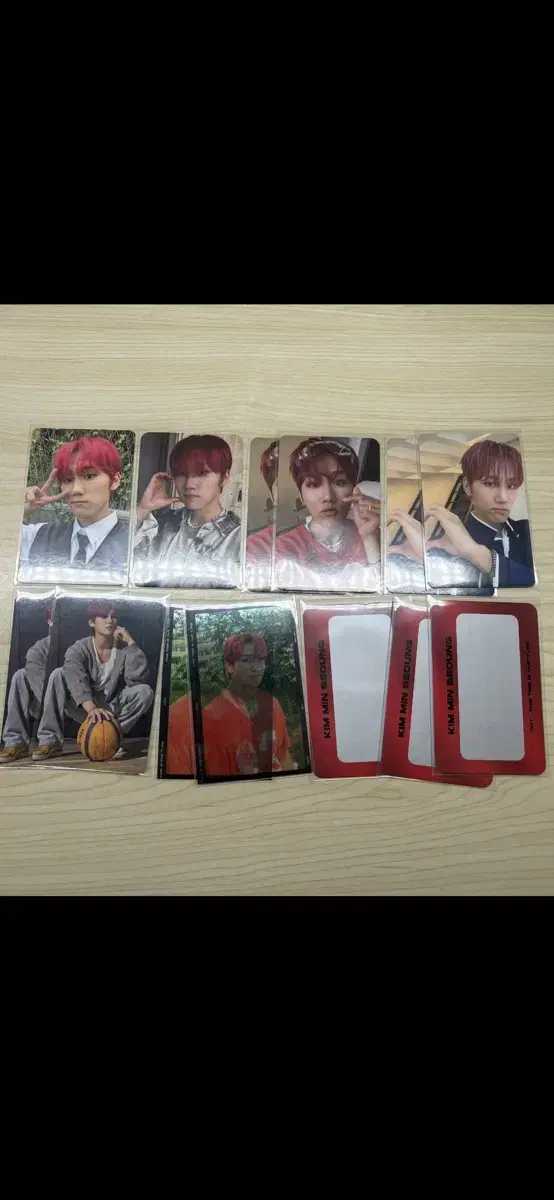 TIOT TIOT Undefeated kim minseong photocard kum junhyeon shin yechan