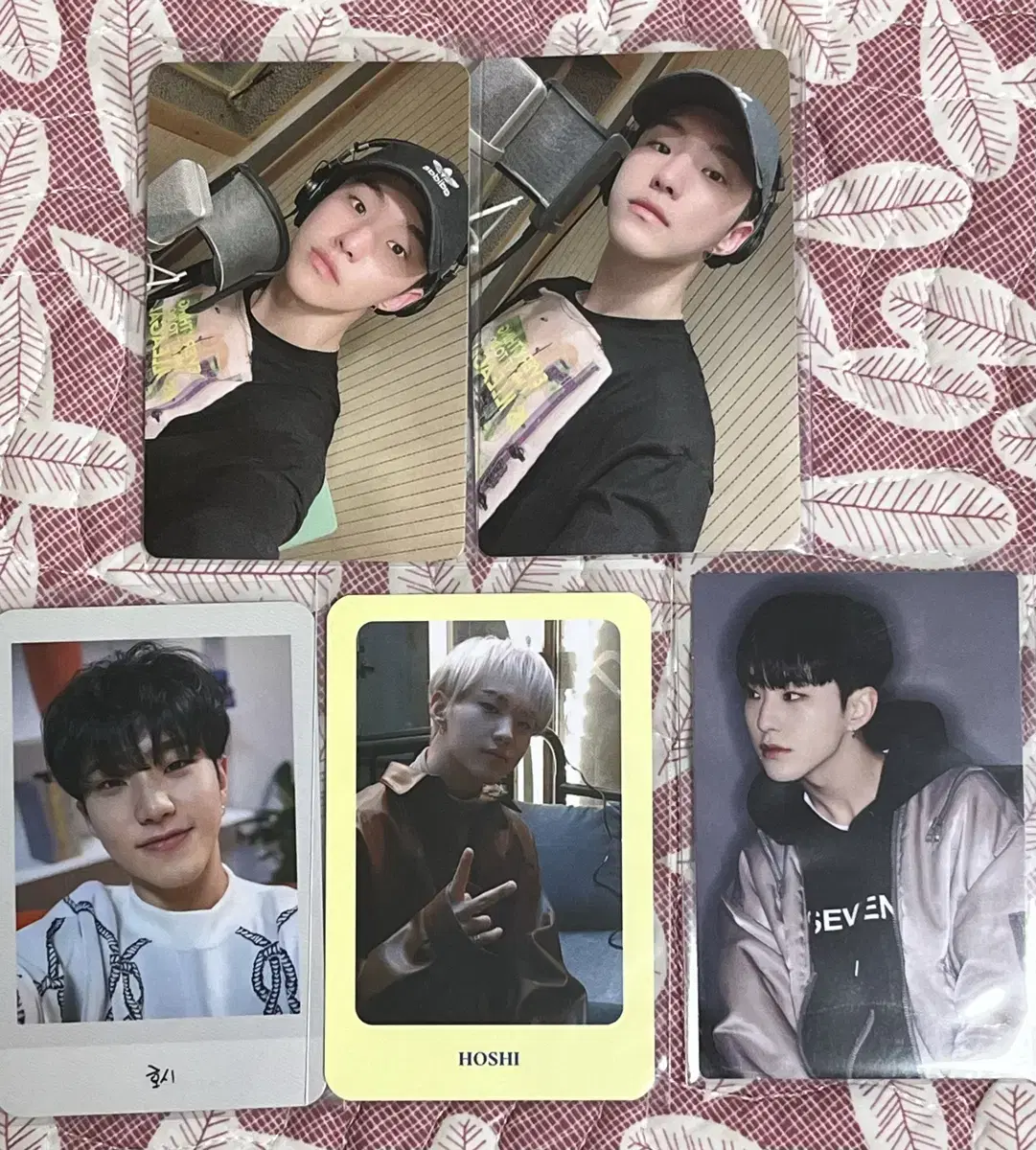 seventeen photocard hoshi seungkwan alpha semi colon feathersun uallchoice