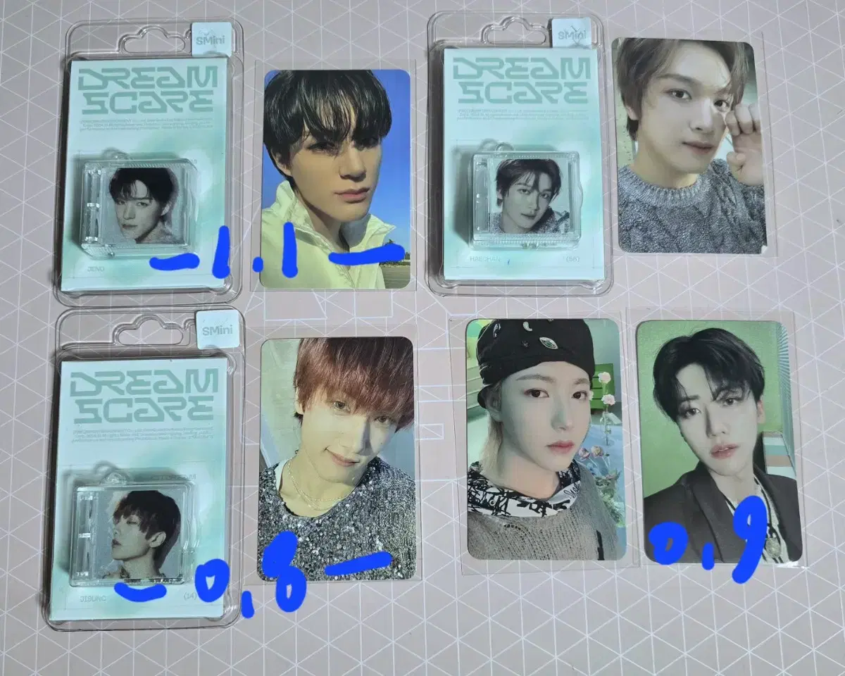 nct dream dreamscape album photocard line friends pop up ld smini photocard wts