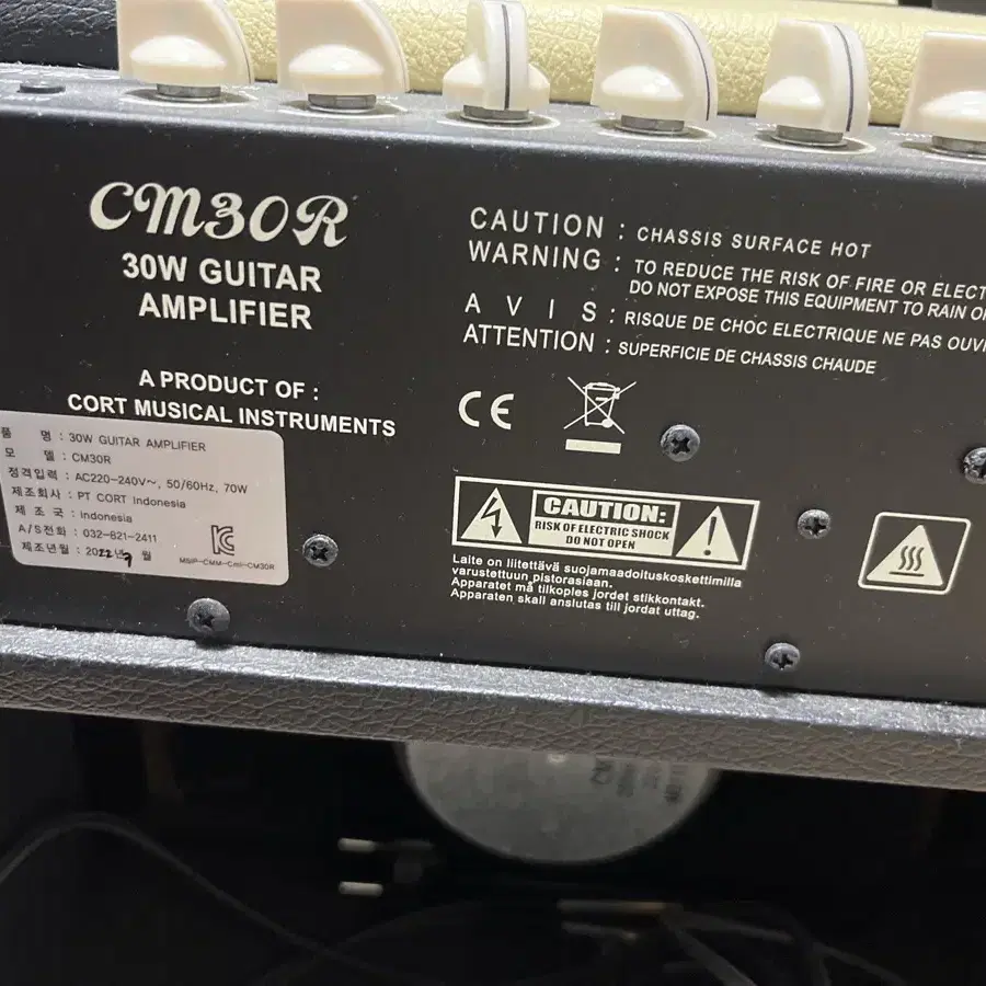 콜트 CM3OR 30W 기타 블루투스 앰프