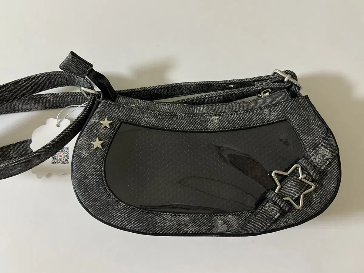 S.M.L.A.R.G. Asteroid Mini Ita Bag DenimBlack