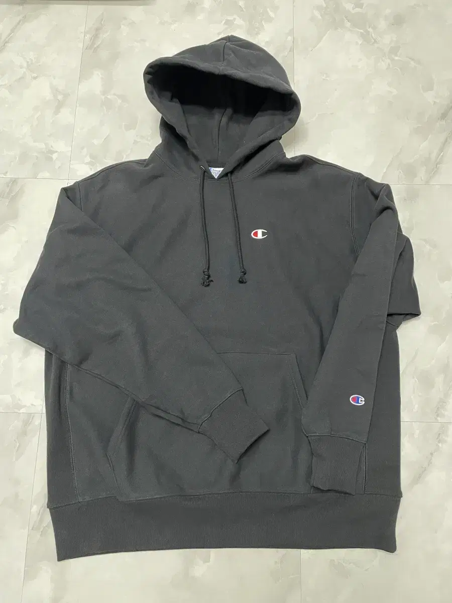 Champion Reverse Weave Hoodie Black XL