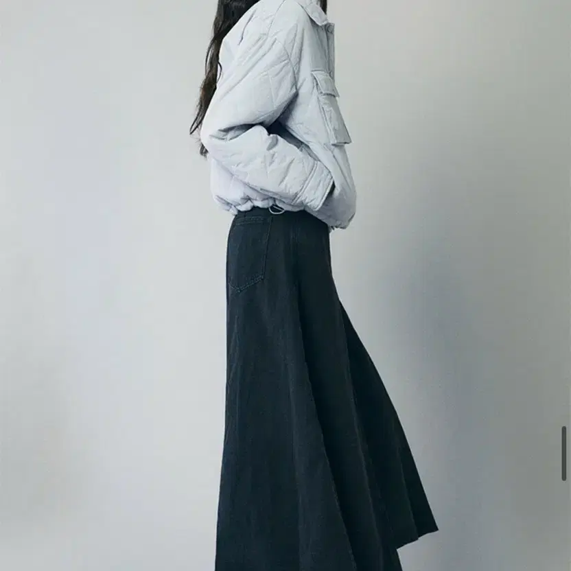 미쏘 MIXXO 퀼팅 카라 경량패딩