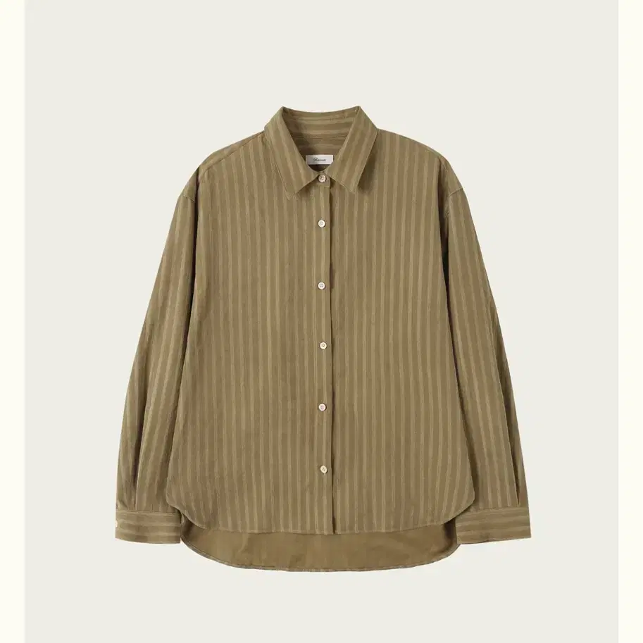 리본빛 Melly stripe shirt