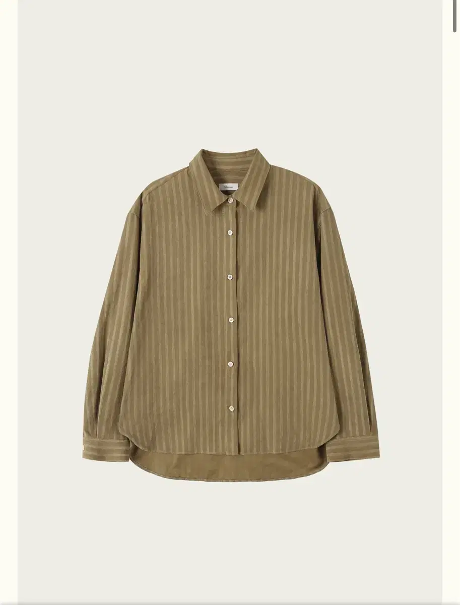 리본빛 Melly stripe shirt