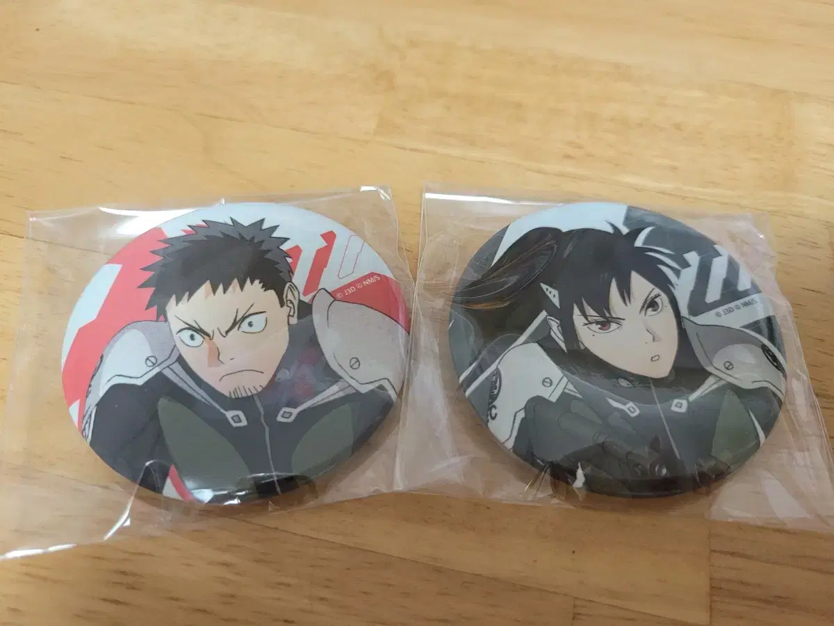 [Bulk Price] Kaiju No.8 AnyPlus Shop Collaboration Trading Can Badge Mina,Kafka