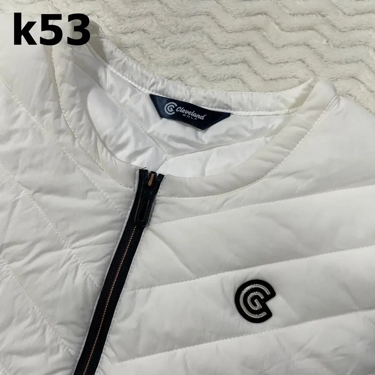 [XL] 클리브랜드 골프 여성 경량 패딩 조끼 베스트 K53