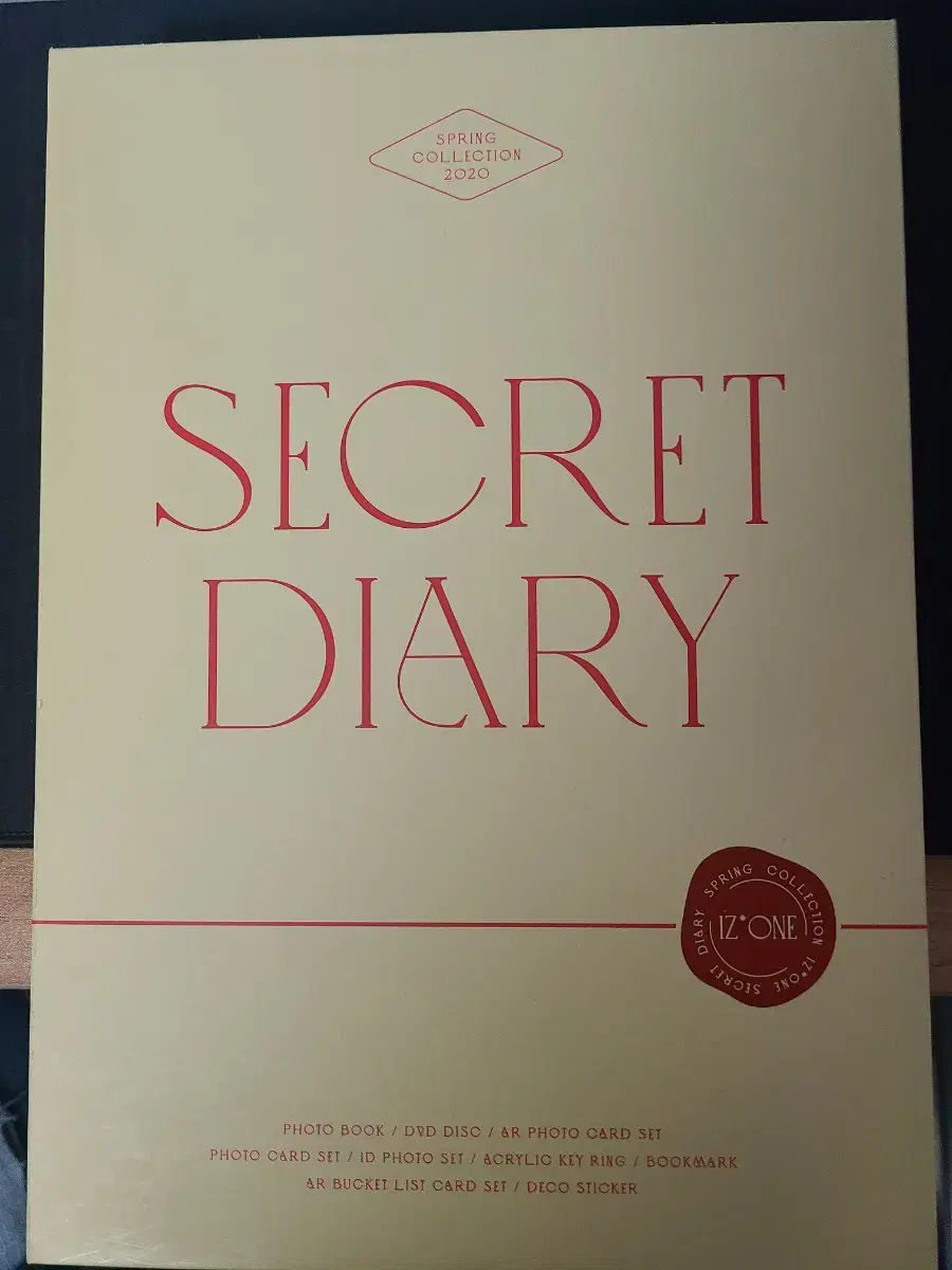 IZ*ONE season's greetings Secret Diary