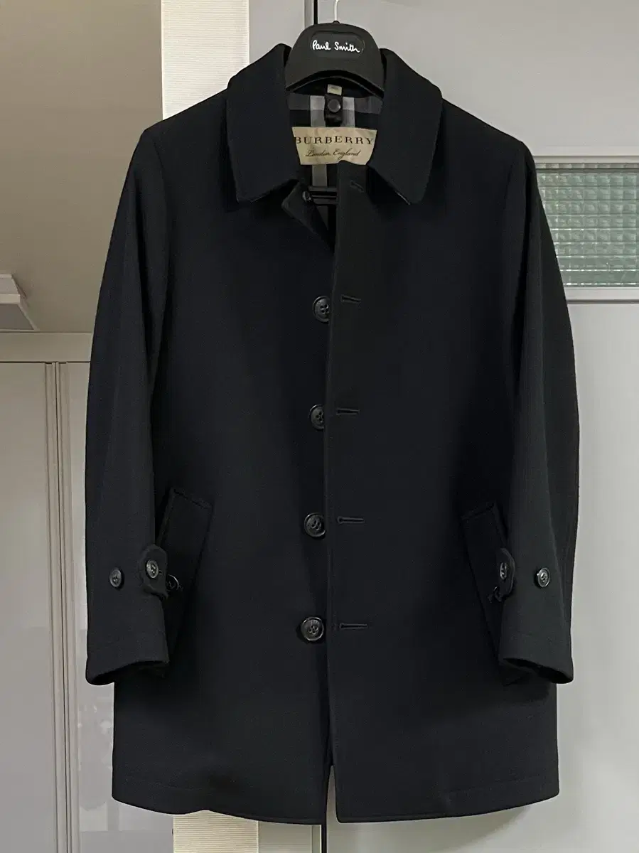 Burberry Detachable Warmer Wool and Cashmere Blend Coat