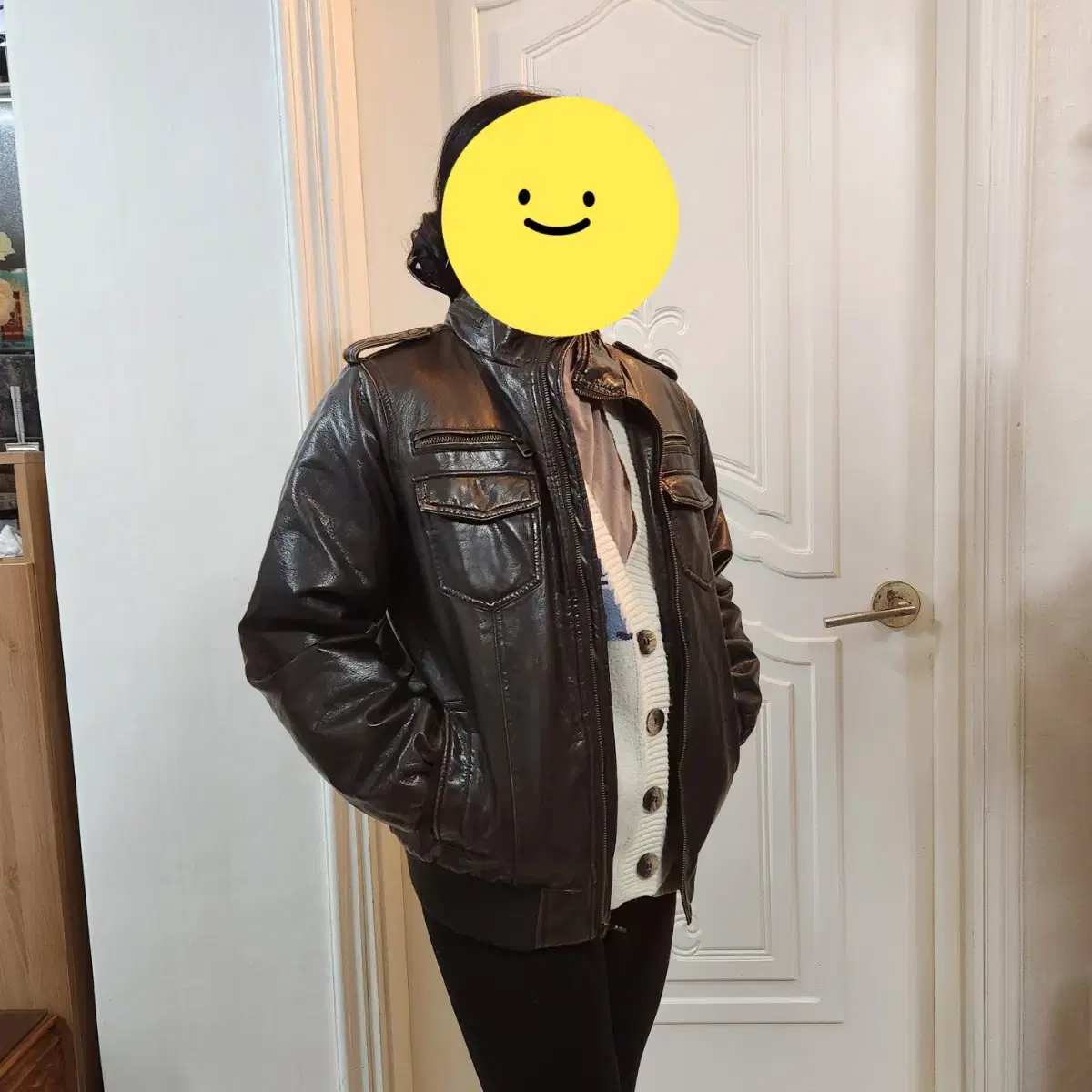 Levi's Sherpa Leather Mustang Jacket