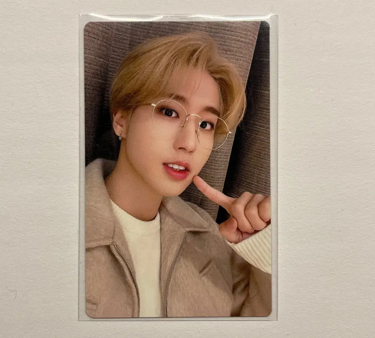 Skz straykids han han jisung Hankooka Japan Kyocera Dome ld photocard Glasses