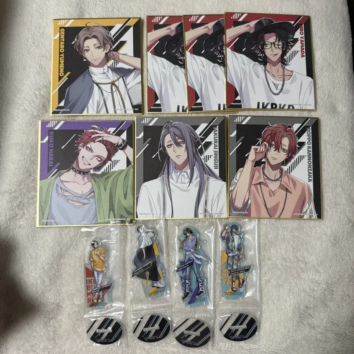 Hippmai Gentaro Jirokuko Zakurai Tappo Ichibankuji Sack Paper acrylic stand