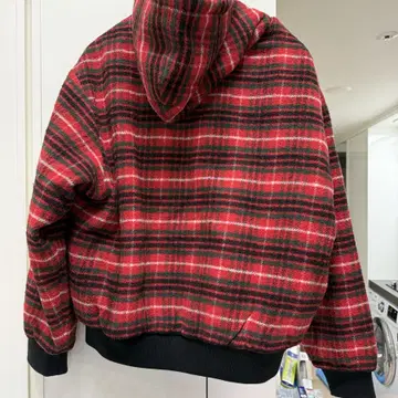 Supreme Plaid Wool Hooded Work Jacket | 브랜드 중고거래
