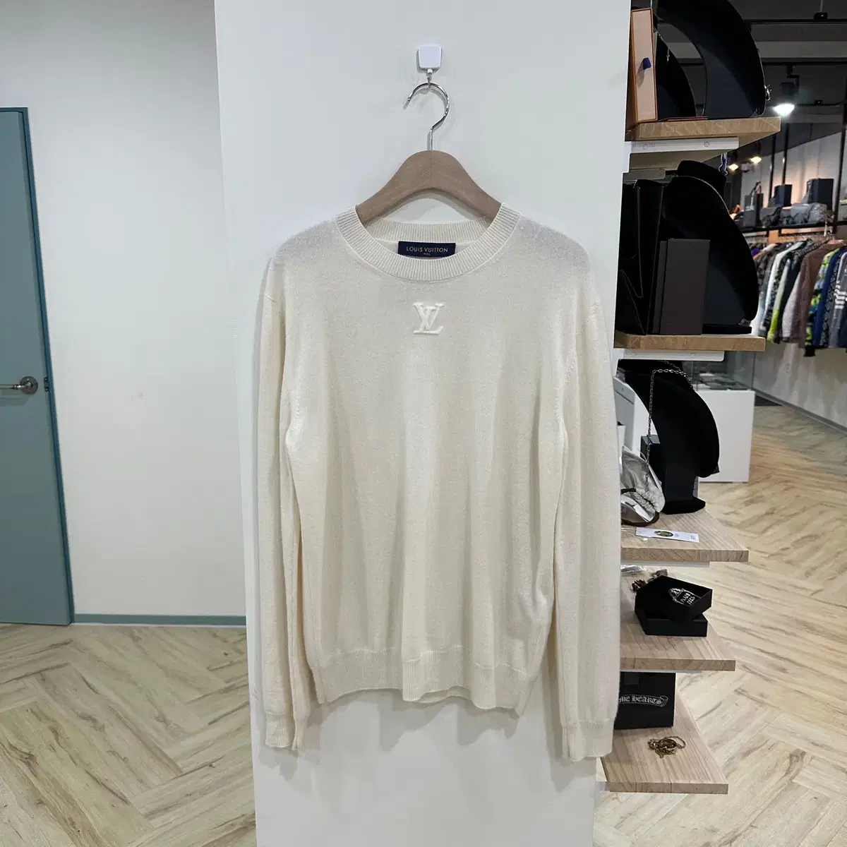 Louis Vuitton Embroidered Cashmere Crewneck Knit