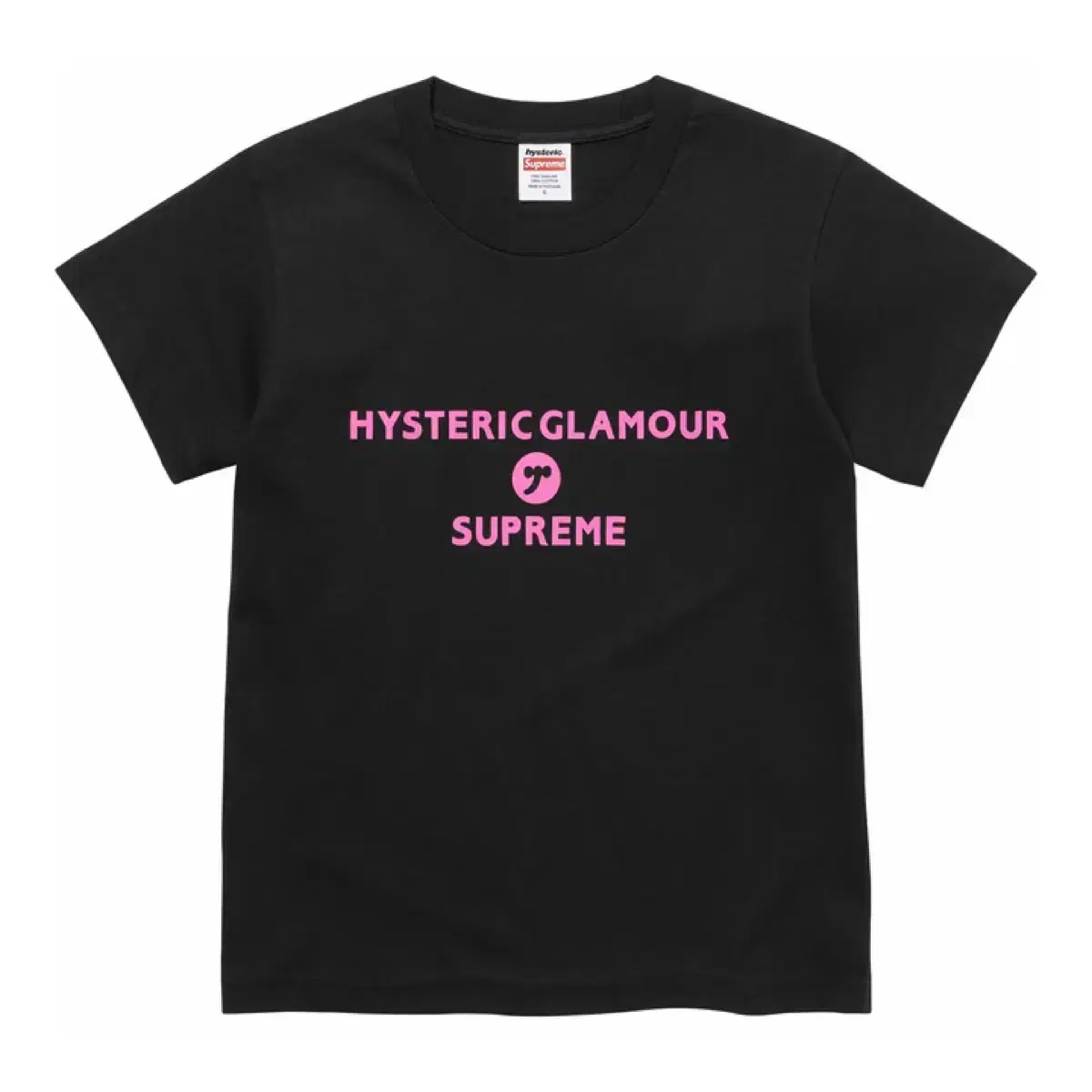 Supreme hysteric glamour baby tee