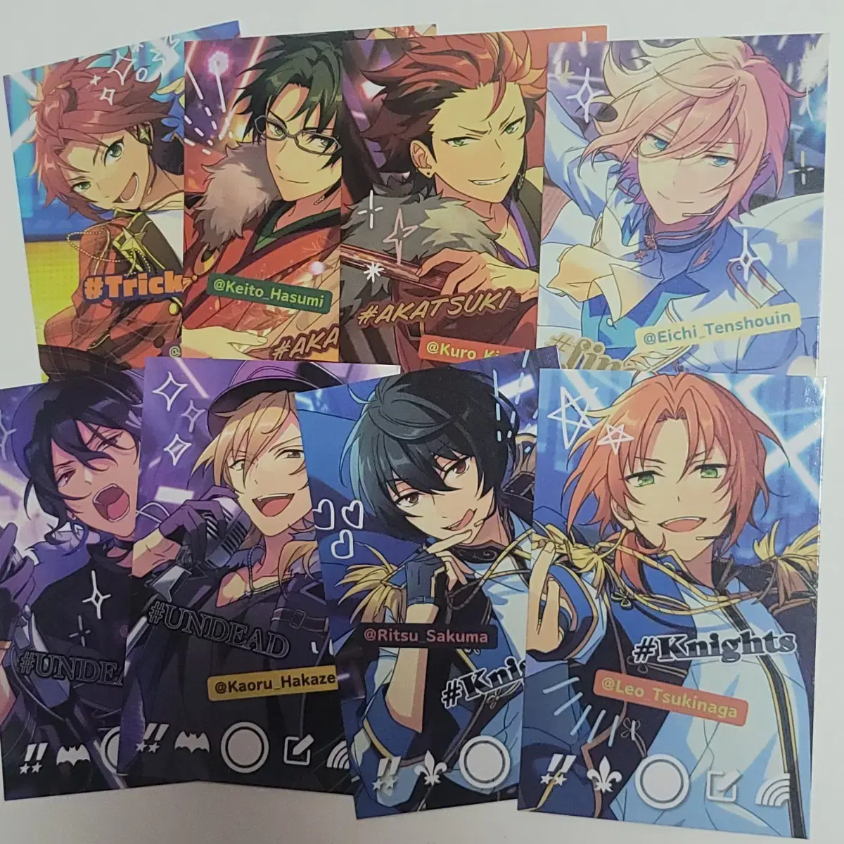 Angsta Ensemble Stars snapme in bulk of 8 sheets