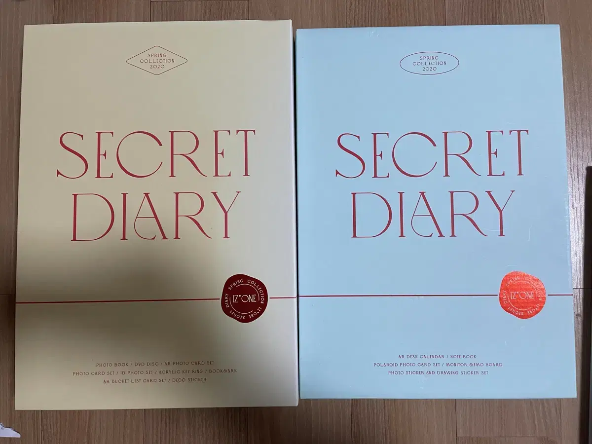 IZ*ONE season's greetings sells Secret Diaries