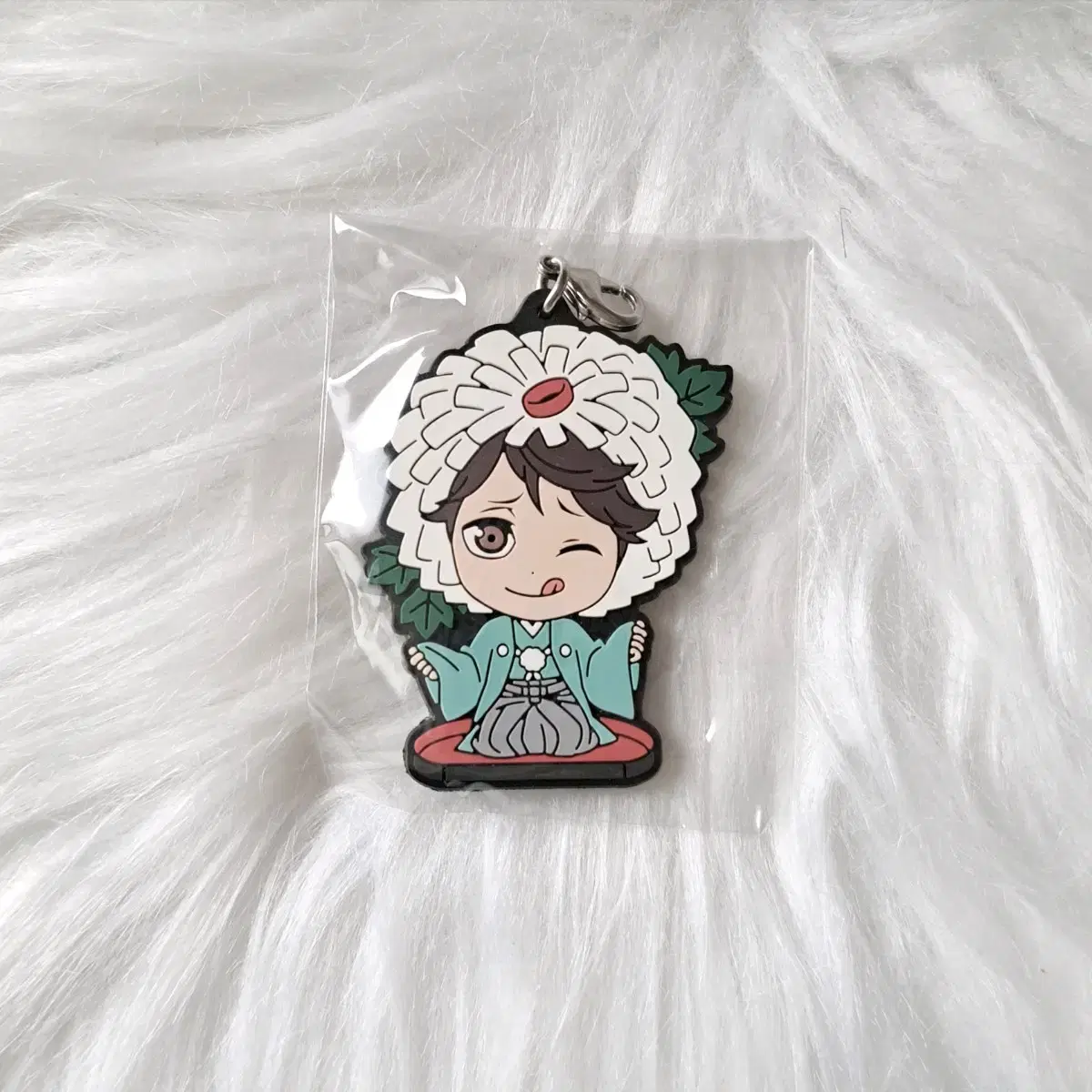 Haikyuu Oikawa Rubber Strap Keyring