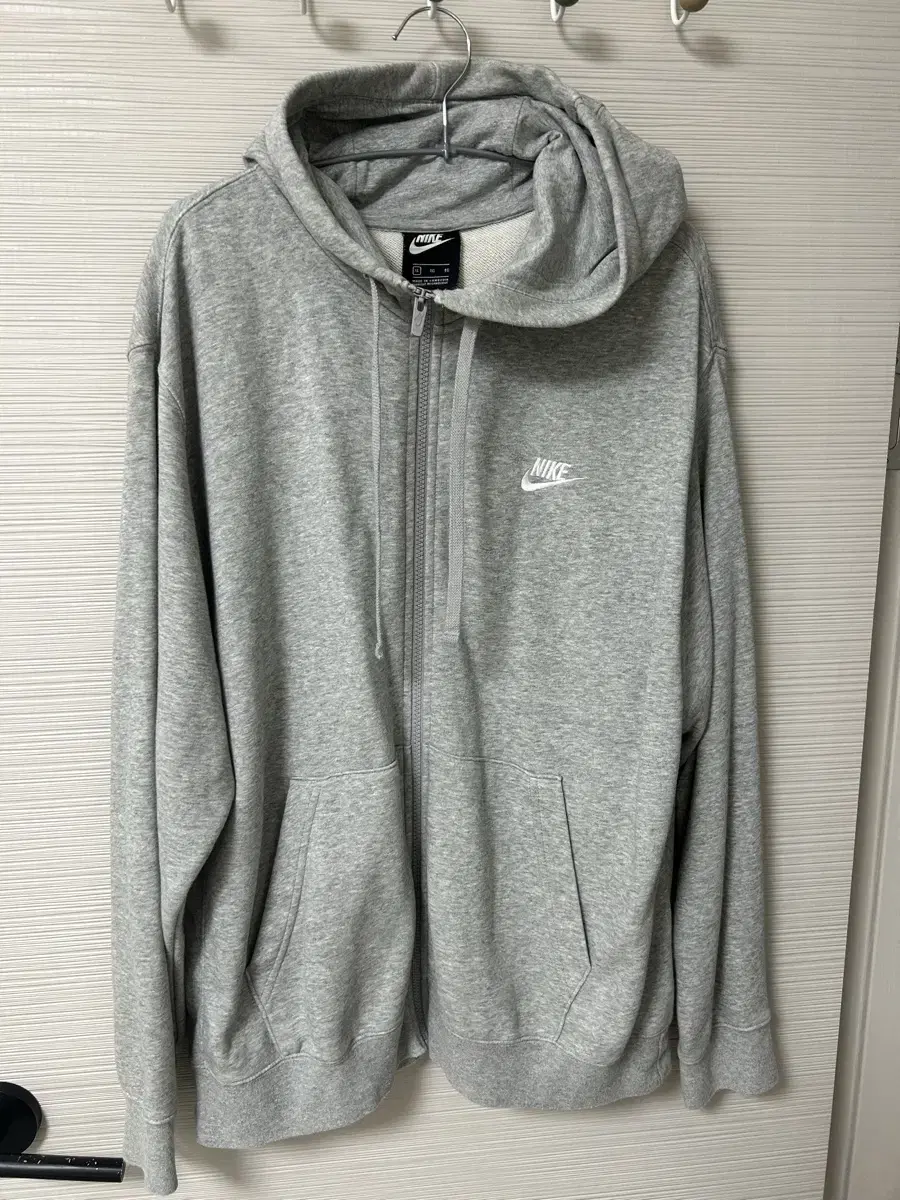 Nike Men's Hooded Zip-Up (Authentic Grey XL)